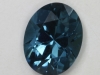 Eye clean crisp bright medium blue oval. #216