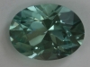 Pale minty eye clean oval. #218