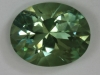 Crisp pale green oval. #225