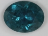 Fine blue color in an included oval. #227