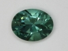 Medium toned green oval. #229