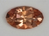 A fine pastel peach, long ratio, oval. #236