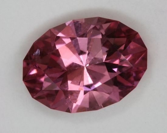 A fine middle of the road pink in a flashy oval.#265