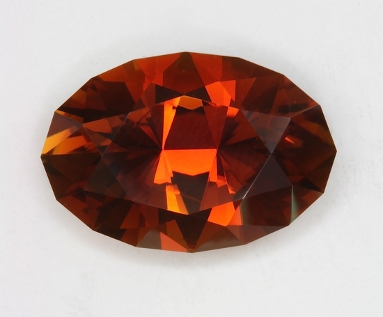 Powerful brown, golden or orange shaded, oval  #297