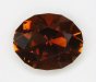 An oval drenched in darker flash driven chocolate color.  #288