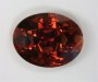 Strongly dichroic brown and cream oval. #289
