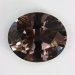 Brooding gray with shades of brownish purple, oval #331
