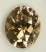 Peach/green dynamic oval.  #342
