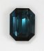 Dark tone level in a blue with a bit of gray, emerald cut.  #387