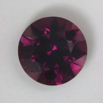 brilliant purple red clean tourmaline gem