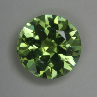 round green flaw copper tourmaline gem