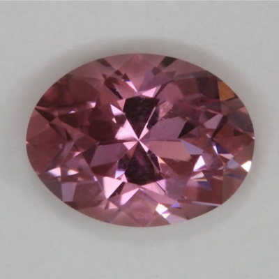 oval eye clean pink tourmaline gem
