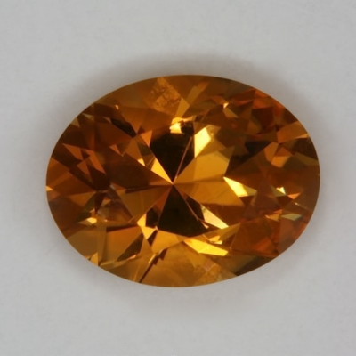 oval golden eye clean tourmaline gem