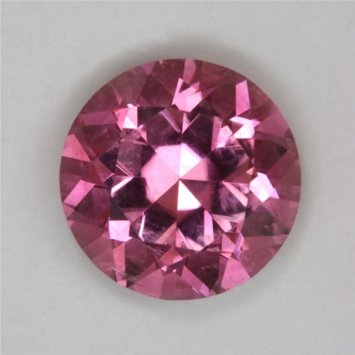 brilliant eye clean pink tourmaline gem