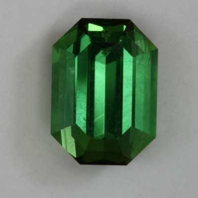 emerald yellow green clean tourmaline gem