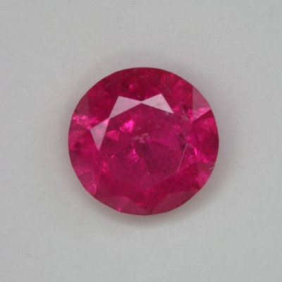 brilliant inclusion pink tourmaline gem