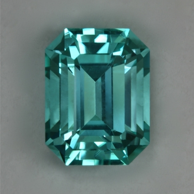 emerald cyan clean copper tourmaline gem