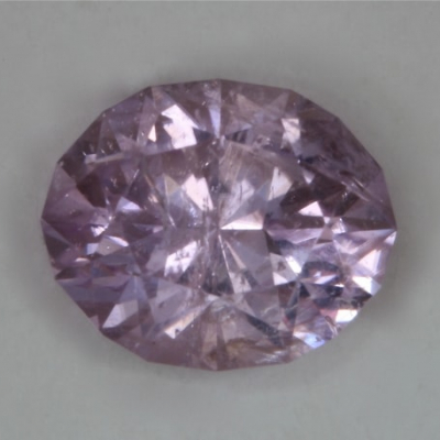oval moderate included pink purple copper tourmaline gem