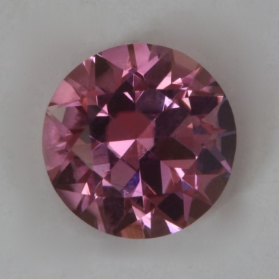 brilliant, clean pink tourmaline gem