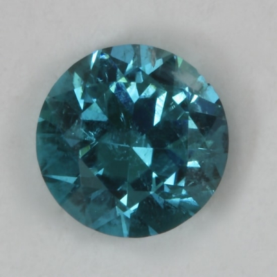standard round brilliant blue vivid included tourmaline gem