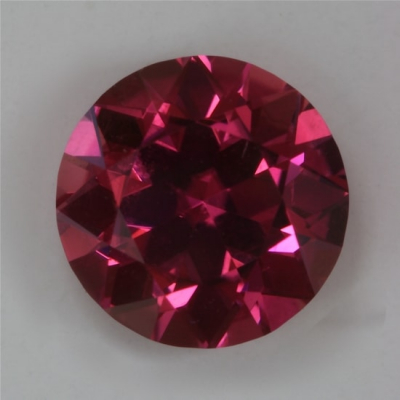 brilliant rich pink eye clean tourmaline gem