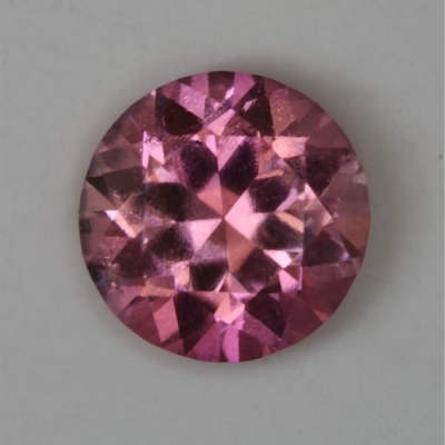 brilliant included pink tourmaline gem
