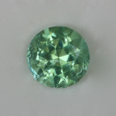 brilliant blue green clean tourmaline gem